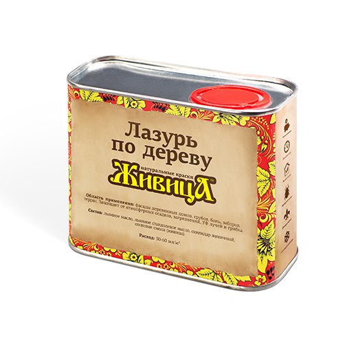 Лазурь для дерева Живица - 1 л