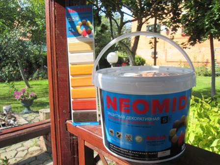 лессирующая краска Неомид